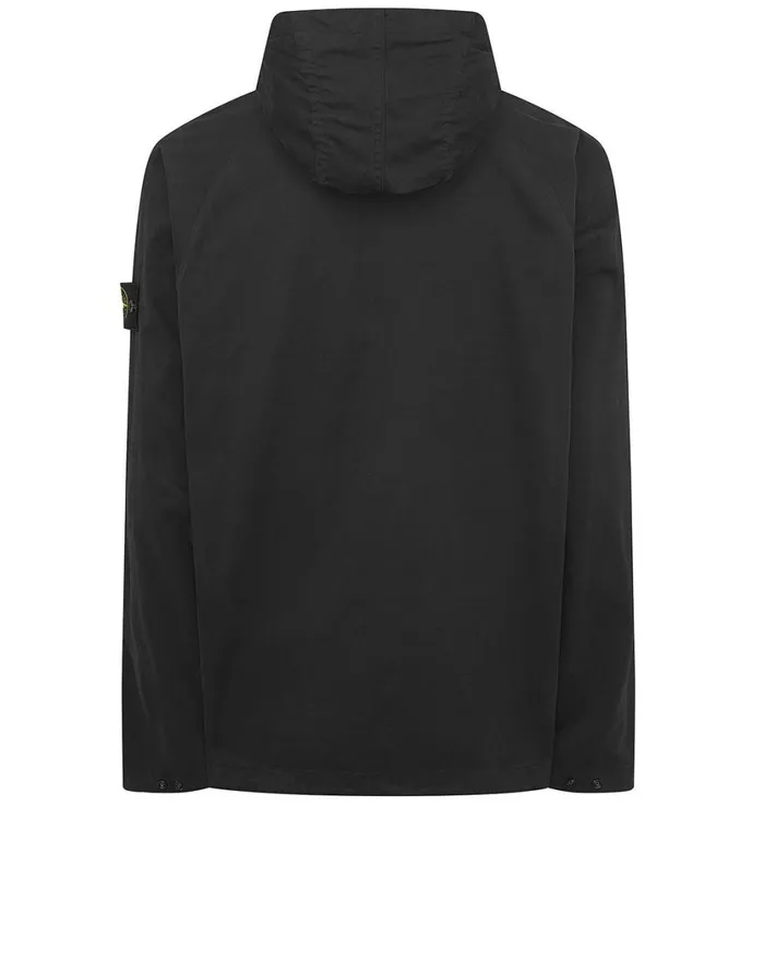 Stone Island Overshirts 10510 Hooded Overshirt In Black 8211 Mens