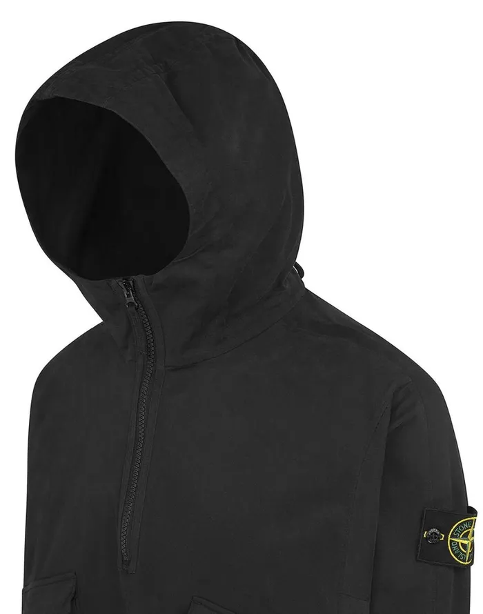 Stone Island Overshirts 10510 Hooded Overshirt In Black 8211 Mens