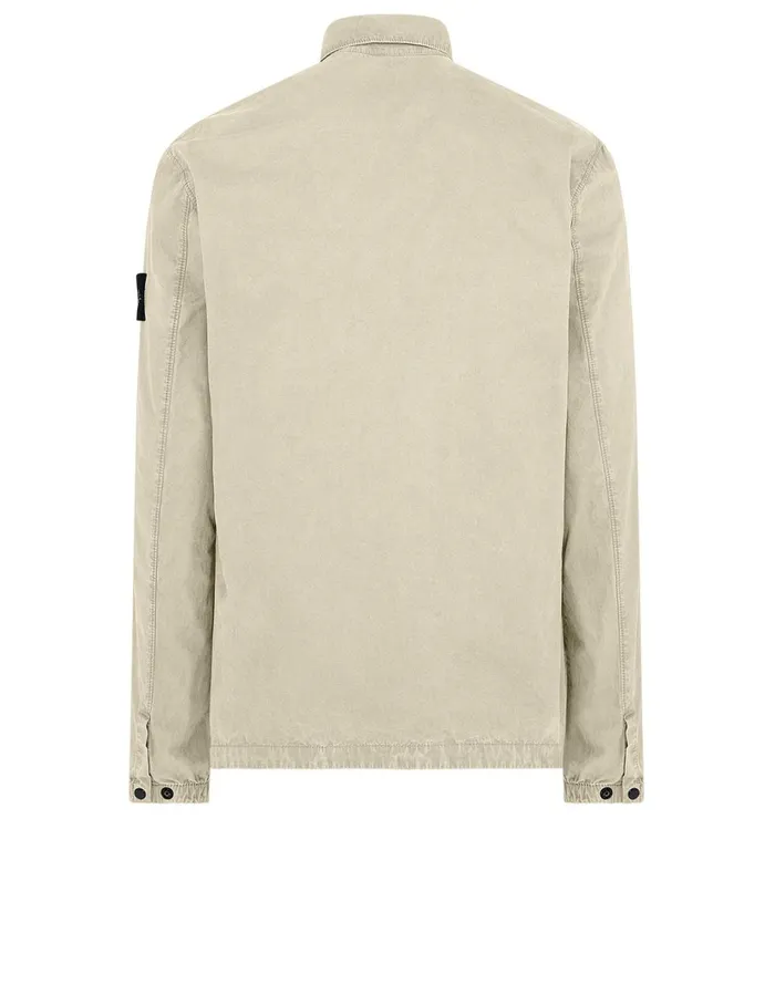 Stone Island Overshirts 107Wn TCoOld Overshirt In Butter 8211 Mens
