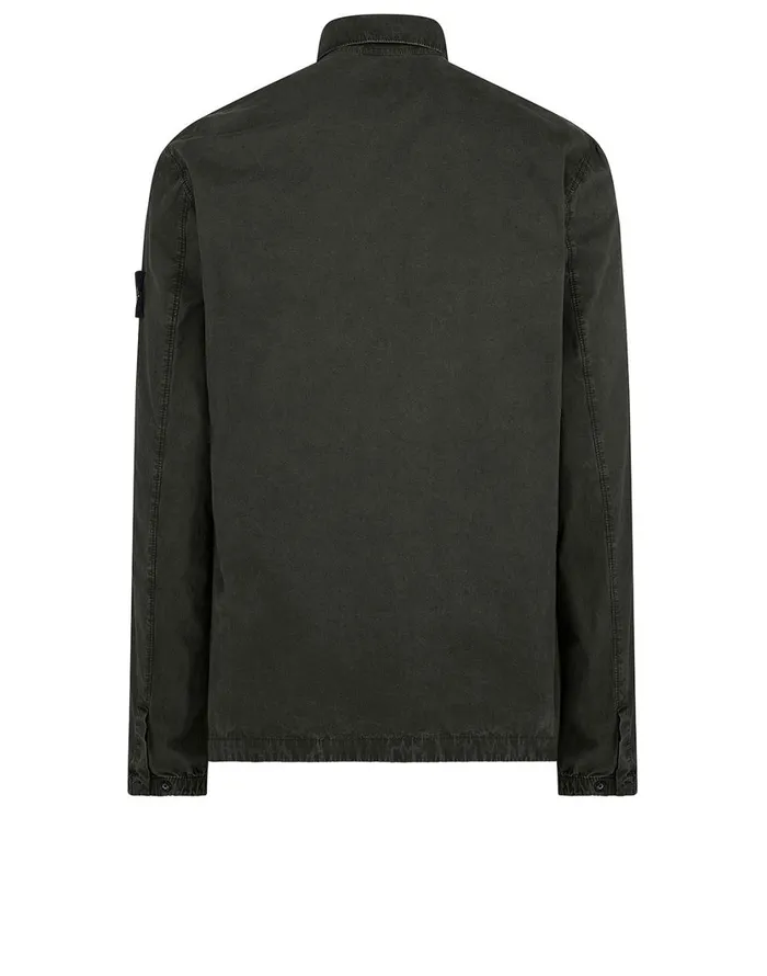 Stone Island Overshirts 107Wn TCoOld Overshirt In Dark Forest 8211 Mens