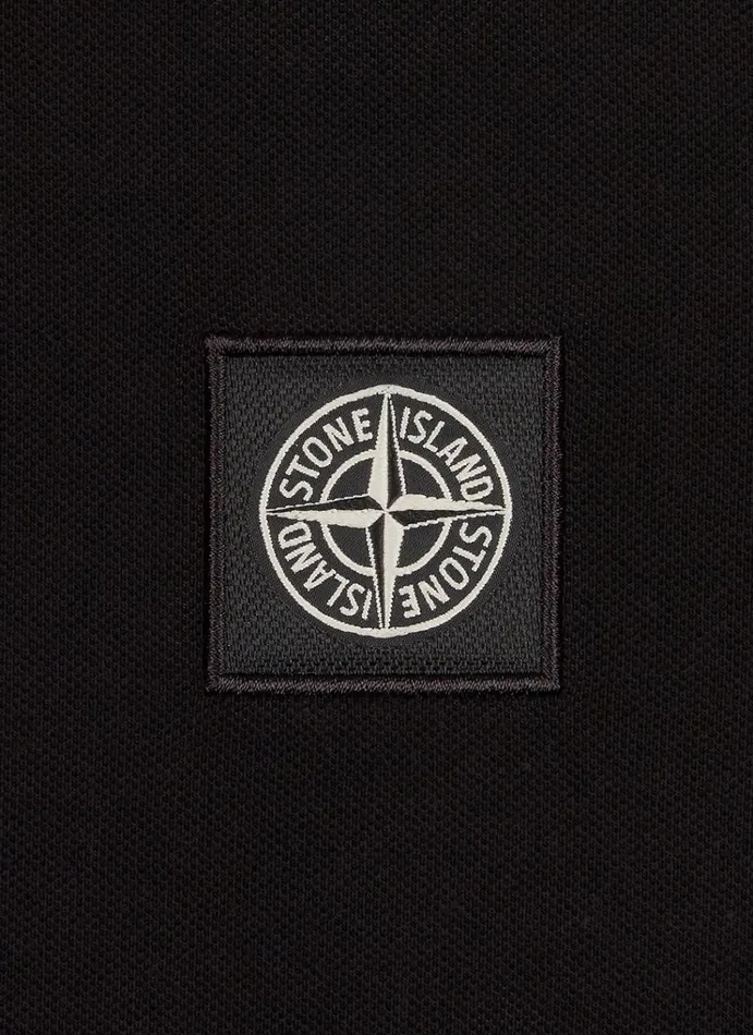 Stone Island Polo Shirts 21348 Polo Shirt In Black 8211 Junior