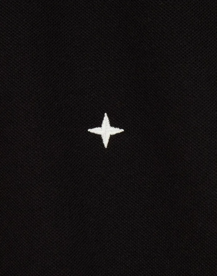 Stone Island Polo Shirts 21718 Short Sleeve Polo Shirt In Black 8211 Mens