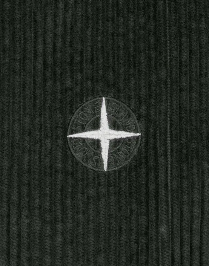 Stone Island Shirts 12111 Long Sleeve Shirt In Dark Forest 8211 Mens