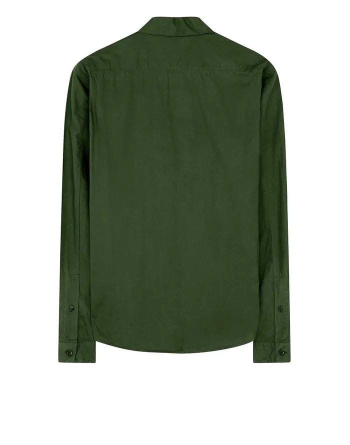 Stone Island Shirts 12501 LongSleeve Shirt In Dark Forest 8211 Mens