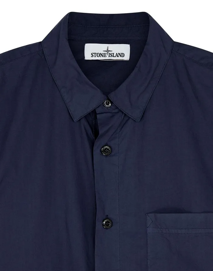 Stone Island Shirts 12501 Shirt In Navy 8211 Mens