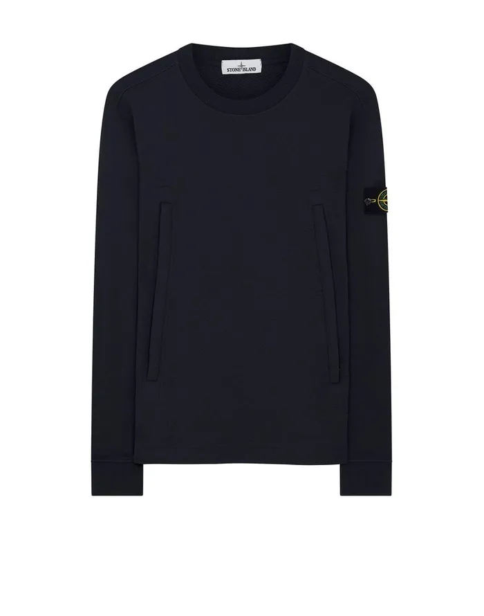 Stone Island Sweatshirts 60740 Sweatshirt In Black 8211 Mens