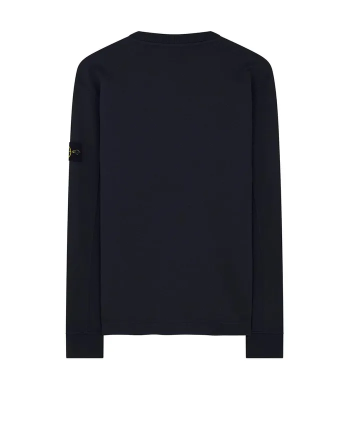 Stone Island Sweatshirts 60740 Sweatshirt In Black 8211 Mens