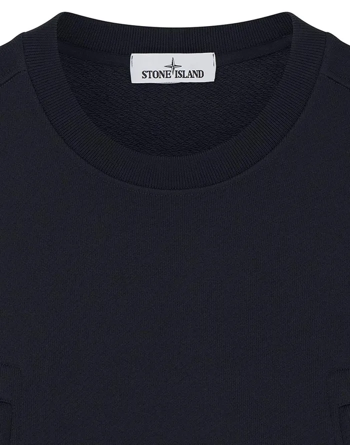 Stone Island Sweatshirts 60740 Sweatshirt In Black 8211 Mens