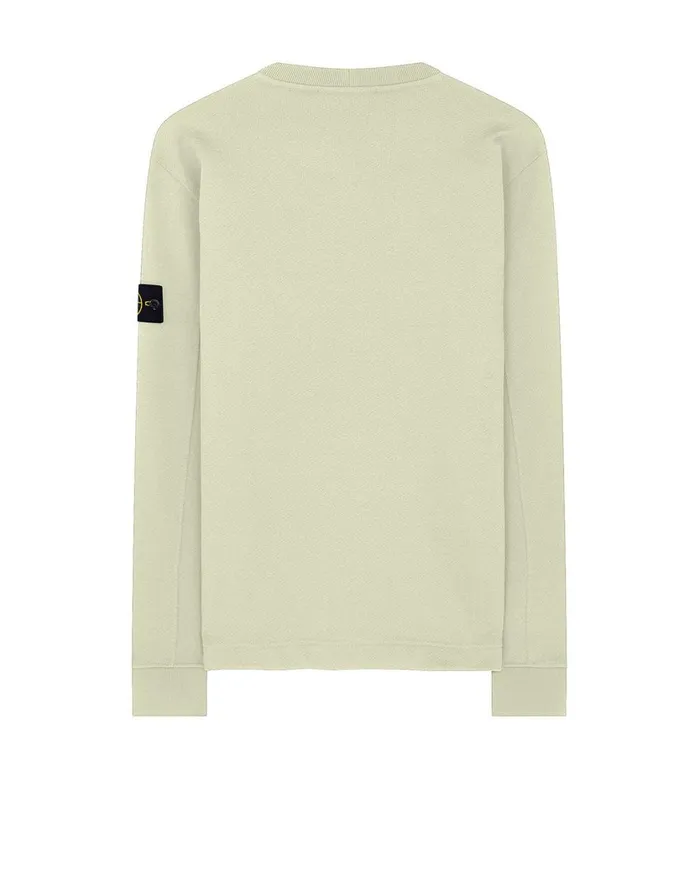 Stone Island Sweatshirts 60740 Sweatshirt In Butter 8211 Mens