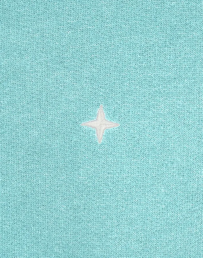 Stone Island Sweatshirts 60820 Crewneck Sweatshirt In Aqua 8211 Mens