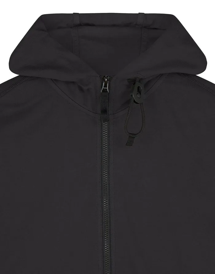 Stone Island Sweatshirts 61150 Hooded Full Zip Sweatshirt In Black 8211 Mens