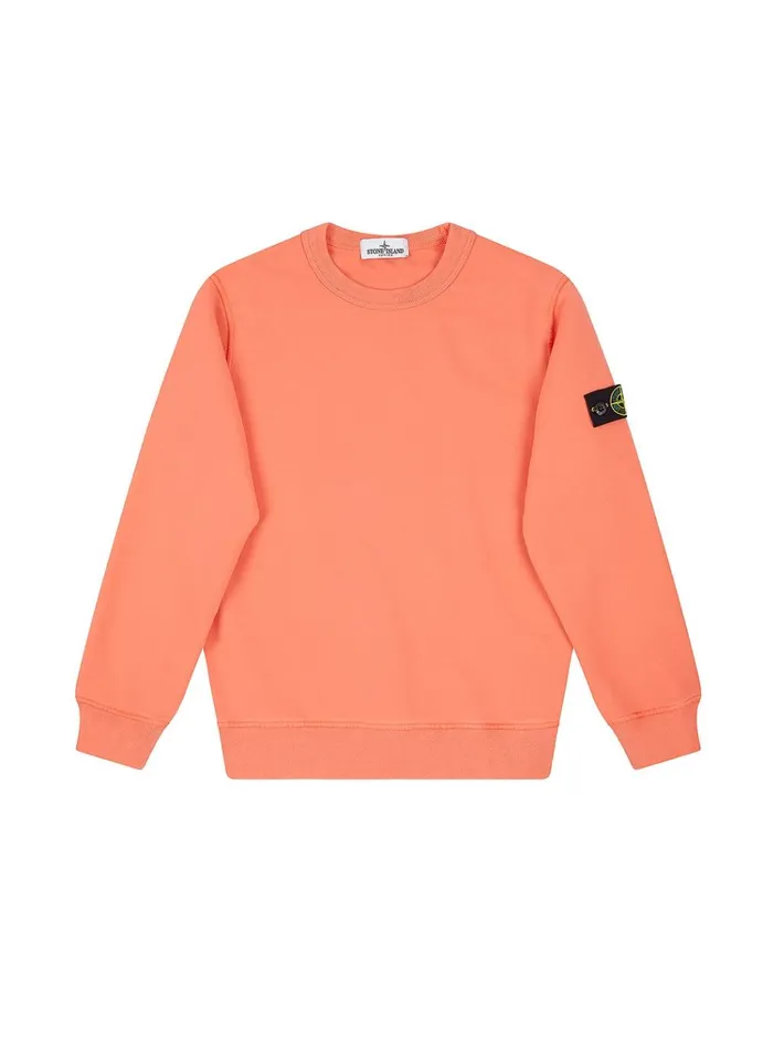 Stone Island Sweatshirts 61340 Sweatshirt In Lobster 8211 Junior