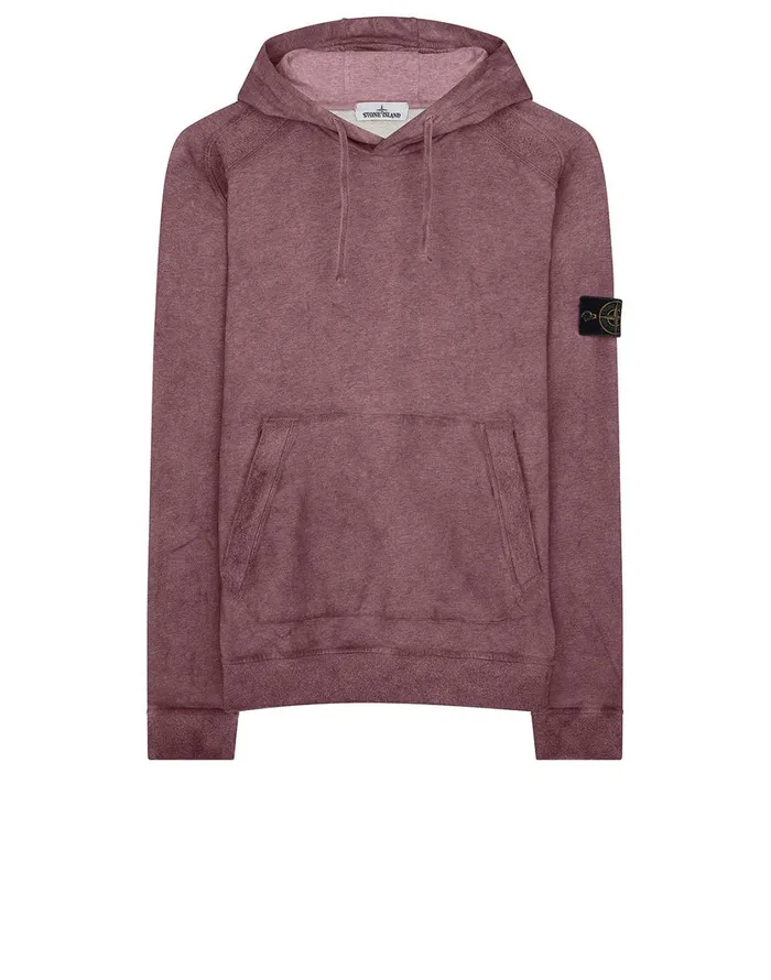 Stone Island Sweatshirts 62090 Sweatshirt In Fuchsia 8211 Mens