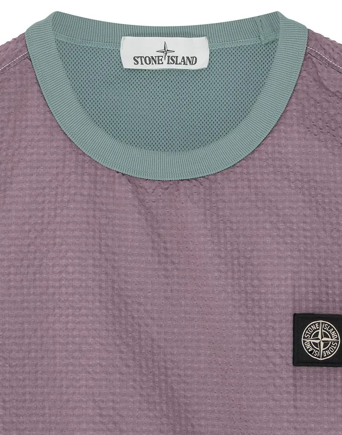 Stone Island Sweatshirts 62434 PolyColour FrameTc Crewneck Sweatshirt In Sage 8211 Mens