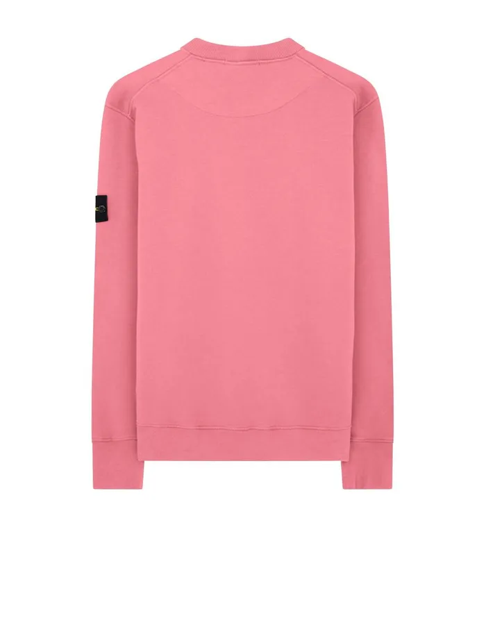 Stone Island Sweatshirts 63020 Sweatshirt In Pink 8211 Mens