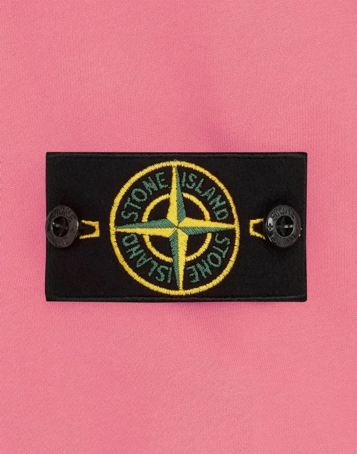 Stone Island Sweatshirts 63020 Sweatshirt In Pink 8211 Mens