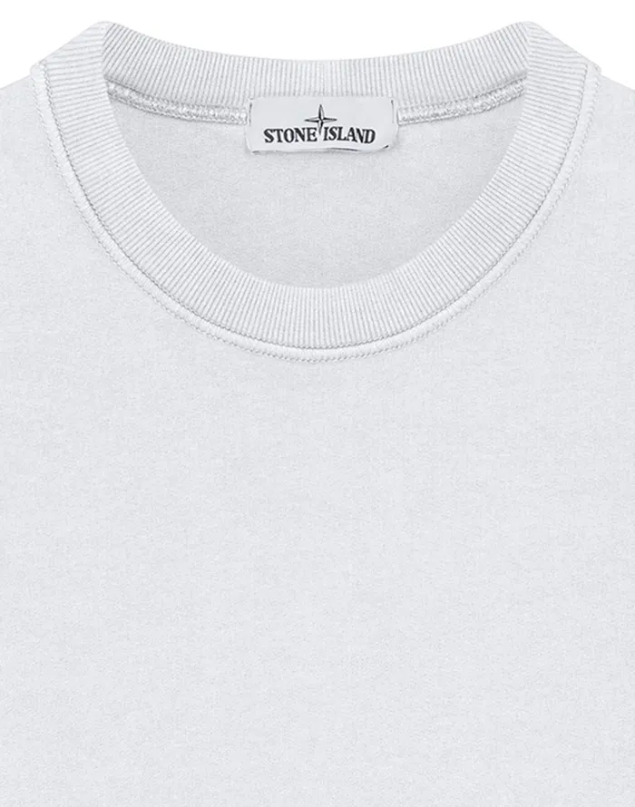 Stone Island Sweatshirts 63020 Sweatshirt In White 8211 Mens