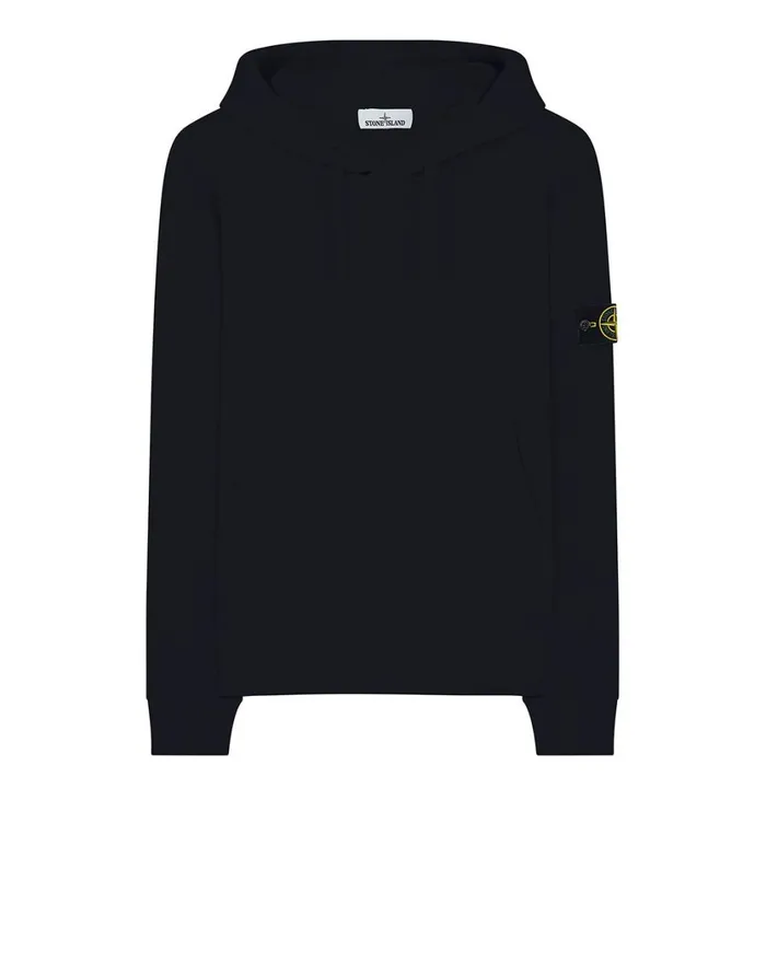 Stone Island Sweatshirts 64120 Hooded Sweatshirt In Navy 8211 Mens