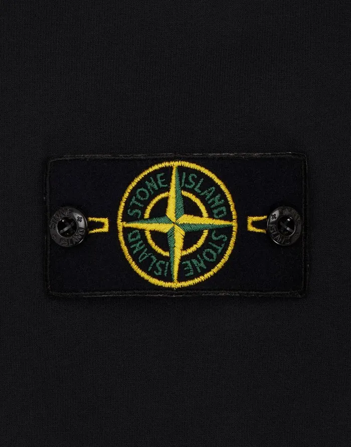 Stone Island Sweatshirts 64220 Hooded Full Zip Sweatshirt In Black 8211 Mens