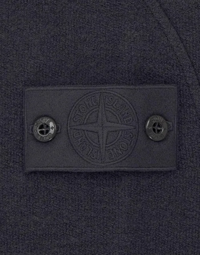 Stone Island Sweatshirts 654F5 Crewneck Sweatshirt In Navy 8211 Mens