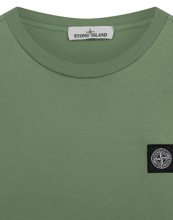 Stone Island TShirts 22713 TShirt In Dark Forest 8211 Mens