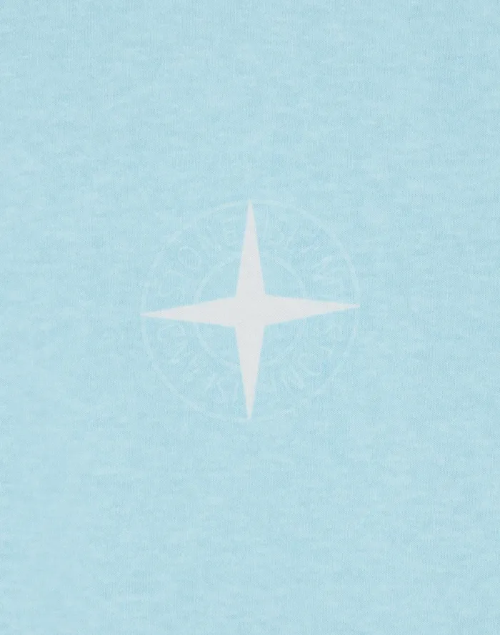 Stone Island TShirts 23341 ShortSleeve TShirt In Aqua 8211 Mens