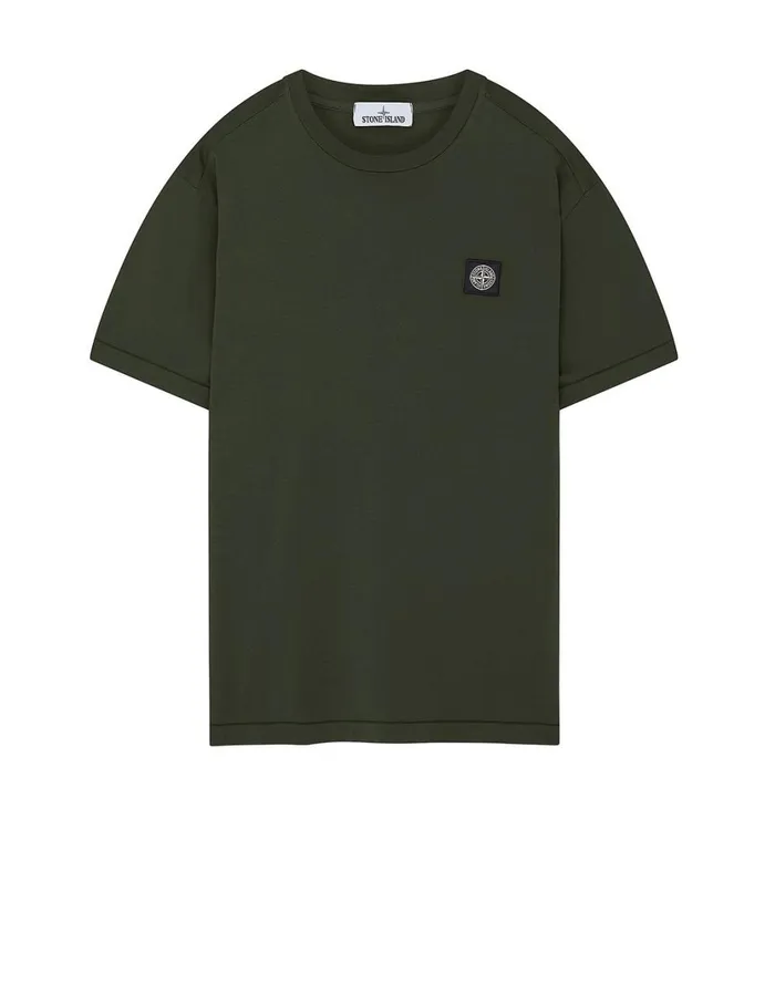 Stone Island TShirts 24113 ShortSleeve TShirt In Dark Forest 8211 Mens