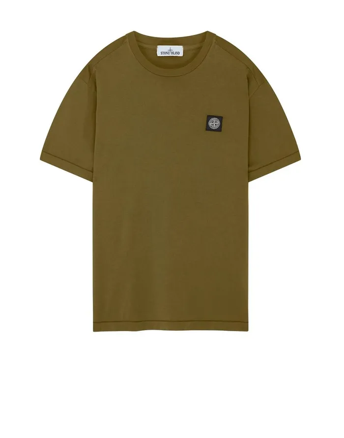 Stone Island TShirts 24113 Short Sleeve TShirt In Tobacco 8211 Mens