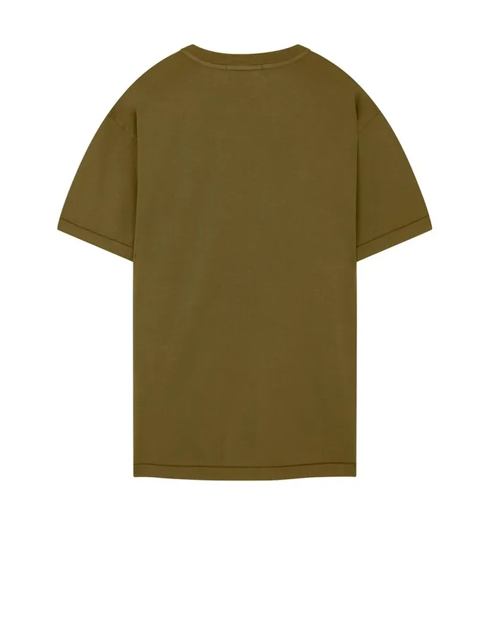 Stone Island TShirts 24113 Short Sleeve TShirt In Tobacco 8211 Mens