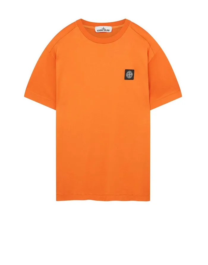 Stone Island TShirts 24113 TShirt In Orange 8211 Mens