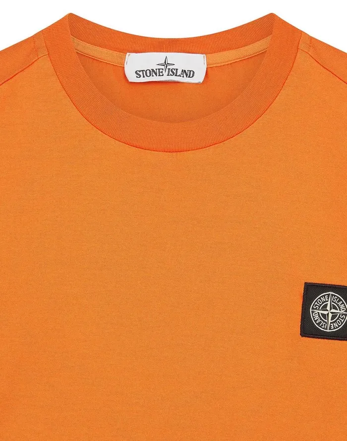 Stone Island TShirts 24113 TShirt In Orange 8211 Mens