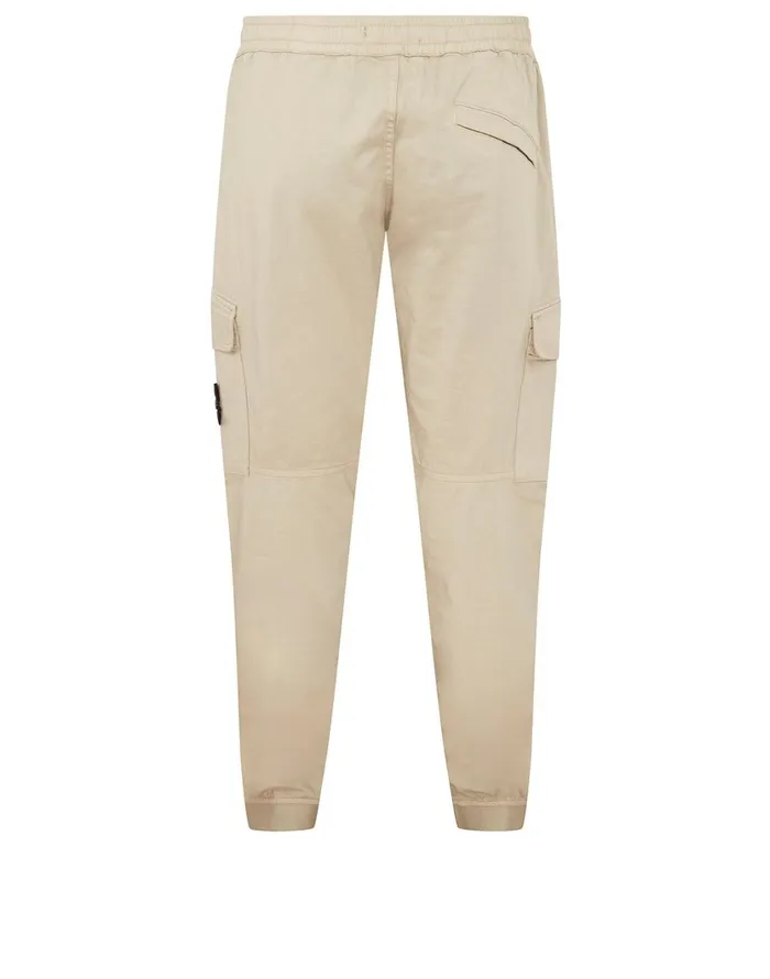 Stone Island Trousers 31414 Cargo Pants In Sand 8211 Mens