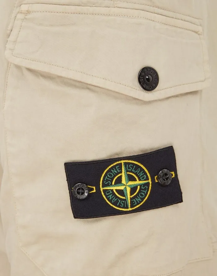 Stone Island Trousers 31414 Cargo Pants In Sand 8211 Mens