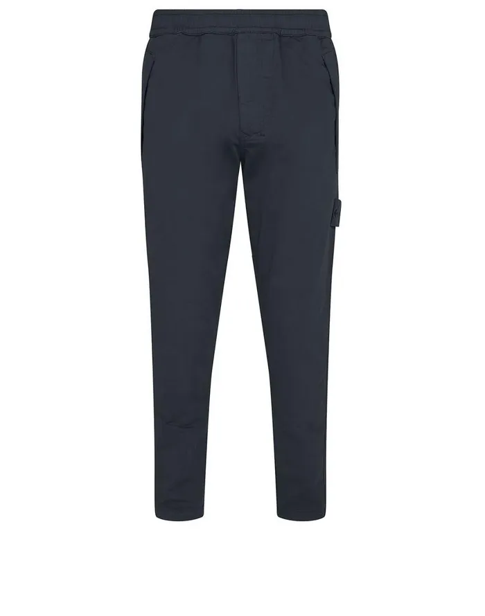 Stone Island Trousers 325F4 Pants In Navy 8211 Mens