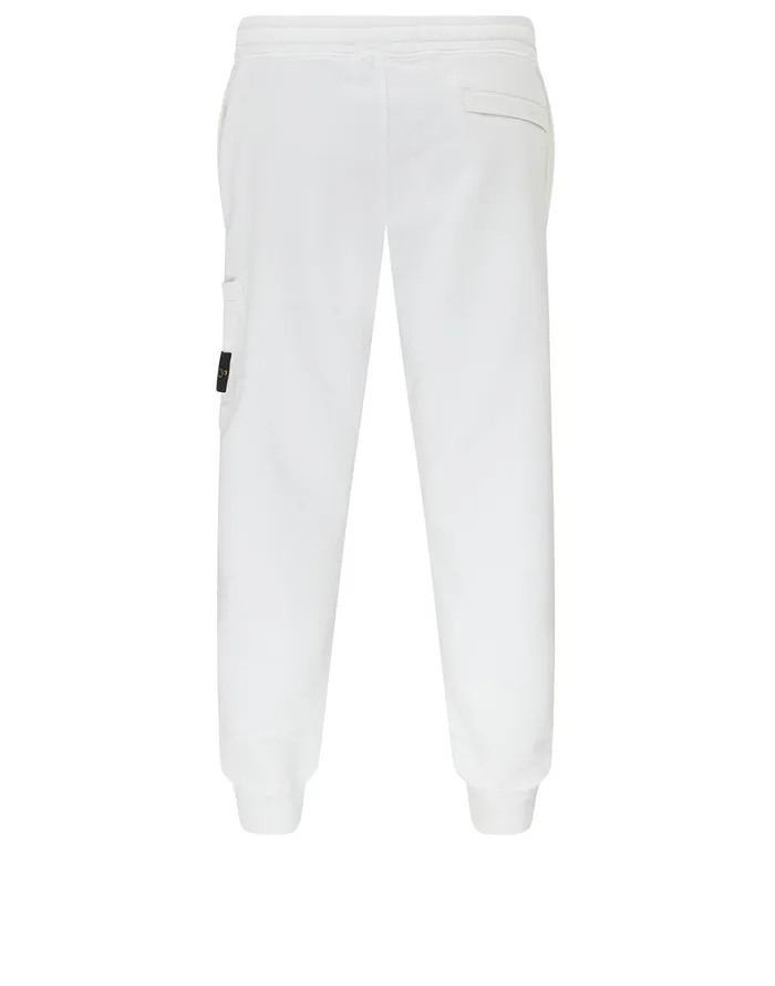 Stone Island Trousers 64520 Cargo Pants In White 8211 Mens