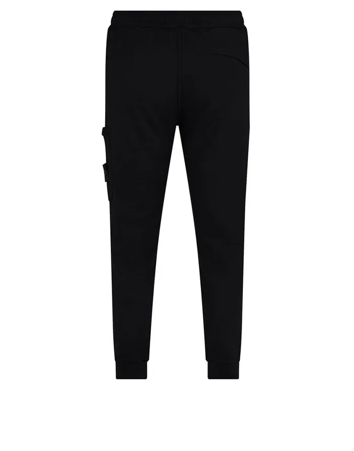Stone Island Trousers 64520 Fleece Pants In Black 8211 Mens