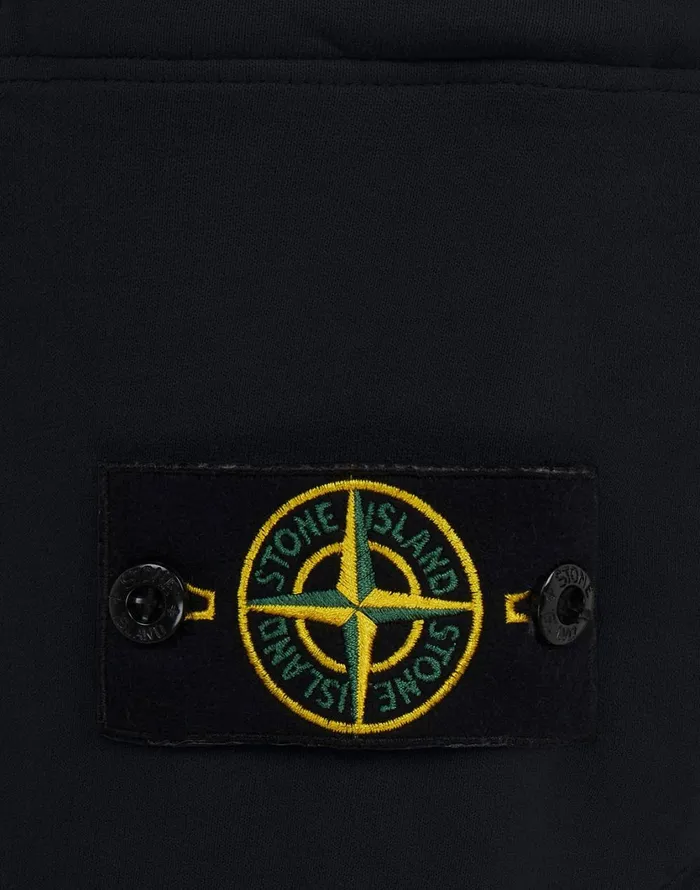 Stone Island Trousers 64520 Fleece Pants In Navy 8211 Mens
