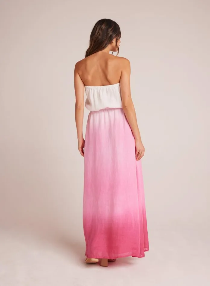 Strapless Linen Maxi Dress 8211 Pink Ombre Dye Women Bella Dahl Maxi Dresses Strapless Linen Maxi Dress 8211 Pink Ombre Dye Women Bella Dahl Maxi Dresses