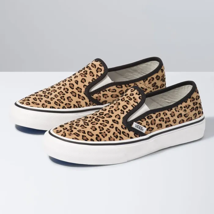 Surf Vibes MenWomen Vans Mini Leopard SlipOn SF Suedemarshmallowmarshmallow