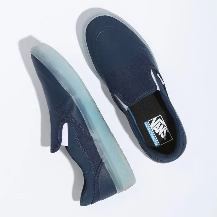 Surf Vibes MenWomen Vans Mod SlipOn Dress Bluesclear Surf Vibes MenWomen Vans Mod SlipOn Dress Bluesclear