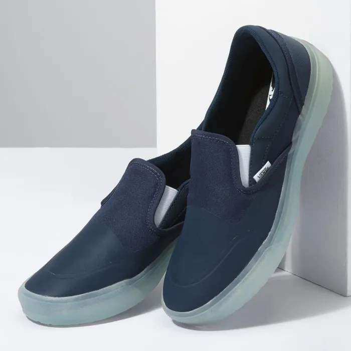 Surf Vibes MenWomen Vans Mod SlipOn Dress Bluesclear Surf Vibes MenWomen Vans Mod SlipOn Dress Bluesclear