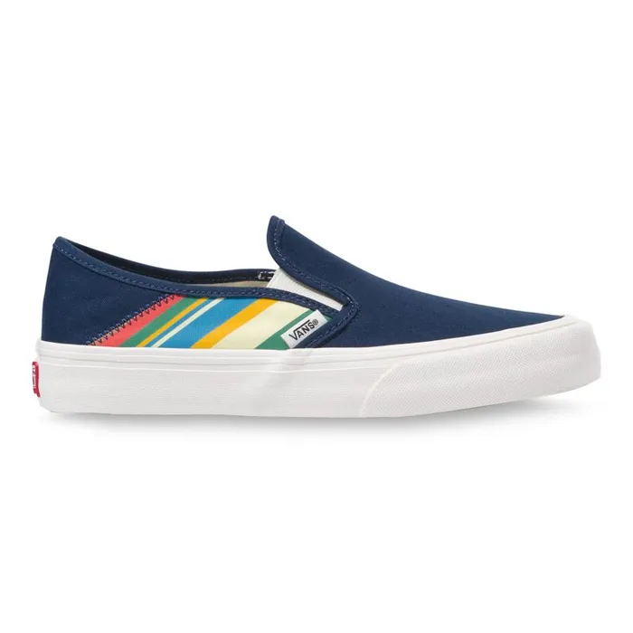 Surf Vibes MenWomen Vans Retro Stripes SlipOn SF Dress Blues Surf Vibes MenWomen Vans Retro Stripes SlipOn SF Dress Blues