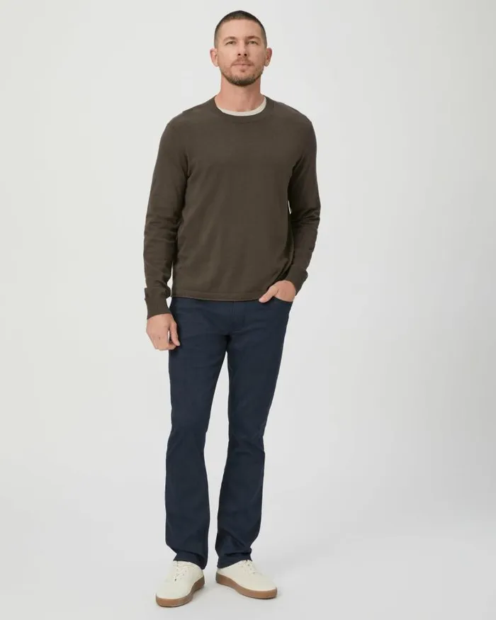 Sweaters and Sweatshirts Men PAIGE Champlin Sweater 8211 Black Olive Sweaters and Sweatshirts Men PAIGE Champlin Sweater 8211 Black Olive