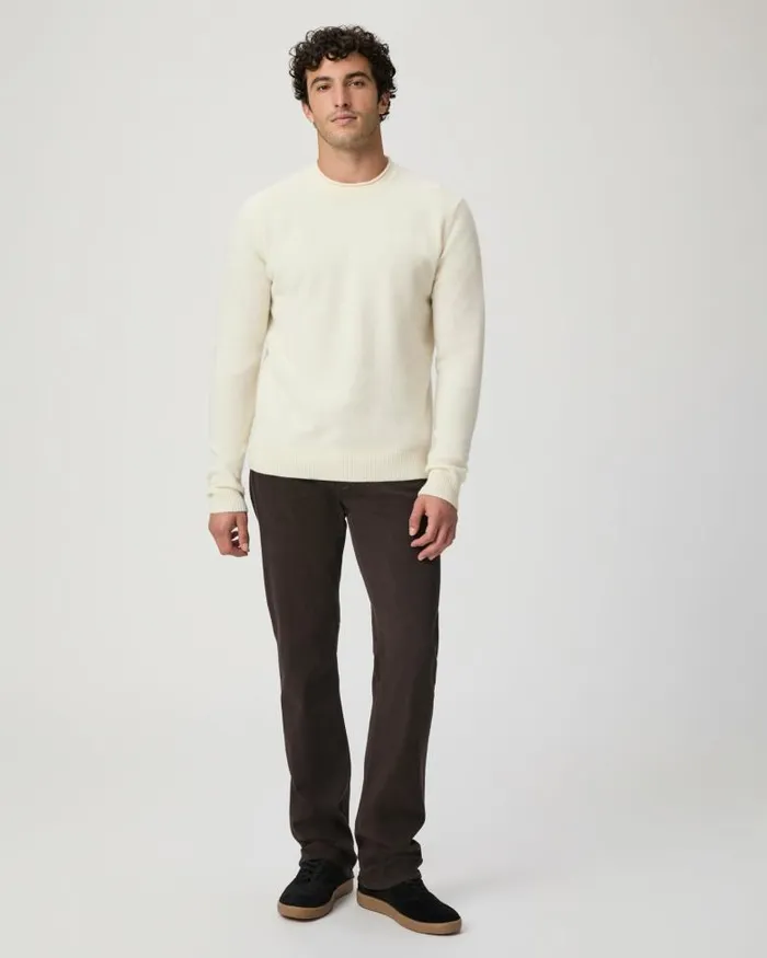 Sweaters and Sweatshirts Men PAIGE Icon Capsule Vick Crew Neck Sweater 8211 Natural