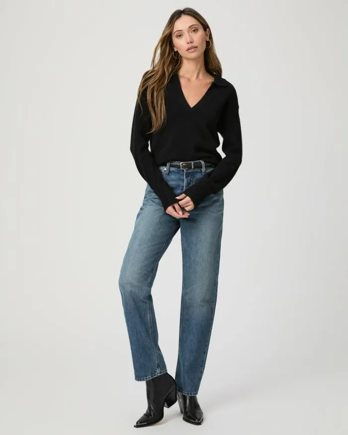 Sweaters and Sweatshirts Women PAIGE Maxie Sweater 8211 Black Cashmere