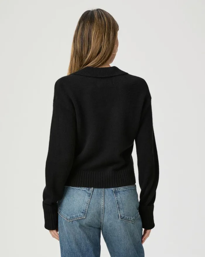 Sweaters and Sweatshirts Women PAIGE Maxie Sweater 8211 Black Cashmere