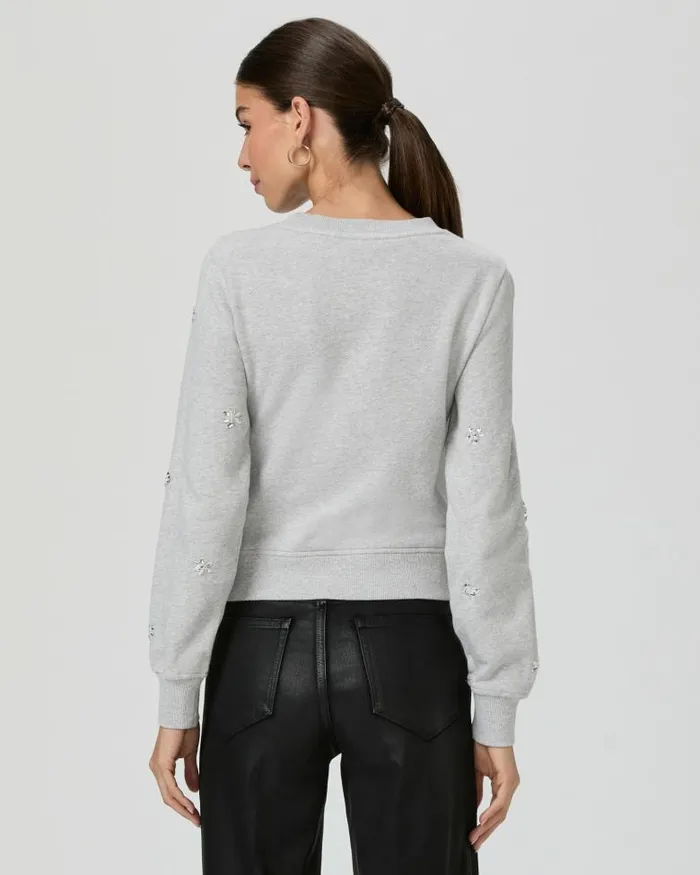 Sweaters and Sweatshirts Women PAIGE Ordenna Sweatshirt 8211 Heather Grey Sweaters and Sweatshirts Women PAIGE Ordenna Sweatshirt 8211 Heather Grey
