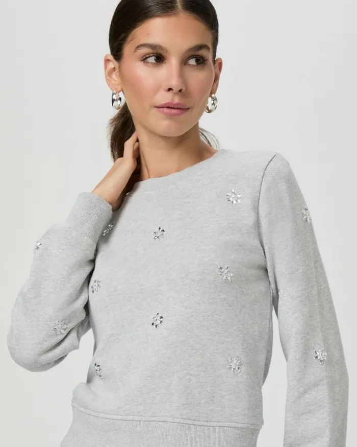 Sweaters and Sweatshirts Women PAIGE Ordenna Sweatshirt 8211 Heather Grey Sweaters and Sweatshirts Women PAIGE Ordenna Sweatshirt 8211 Heather Grey