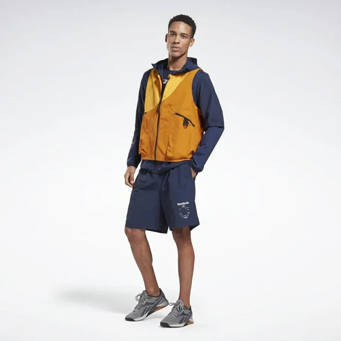 TShirts and Graphic Tees Mens Reebok ActivchillDreamBlend Long Sleeve Shirt Vector Navy