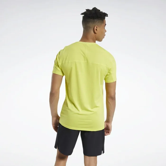 TShirts and Graphic Tees Mens Reebok ACTIVCHILL Move Tee Chartreuse
